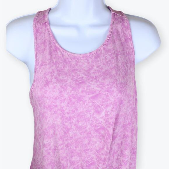 Wonder Nation Purple Water Color Girls Cross Back Tank L - Picture 2 of 7